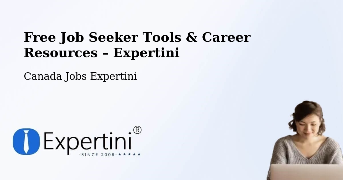 Free Job Seeker Tools & Career Resources – North Perth - North Perth, Canada Jobs Expertini